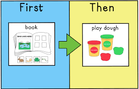 first book then play dough 